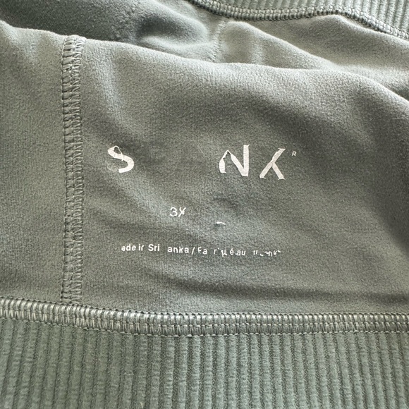 SPANX Light Sage Green Sports Bra Size 3X - Picture 8 of 12